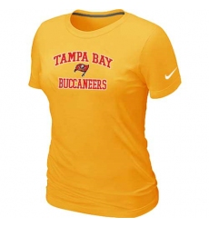 Nike Tampa Bay Buccaneers Women's Heart & Soul NFL T-Shirt - Yellow