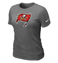 Nike Tampa Bay Buccaneers Women's Legend Logo Dri-FIT NFL T-Shirt - Dark Grey