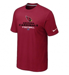 Nike Arizona Cardinals Critical Victory NFL T-Shirt - Red