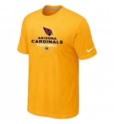 Nike Arizona Cardinals Critical Victory NFL T-Shirt - Yellow