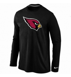 Nike Arizona Cardinals Team Logo Long Sleeve NFL T-Shirt Black