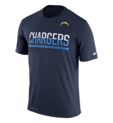 NFL Men's Los Angeles Chargers Nike Navy Team Practice Legend Performance T-Shirt