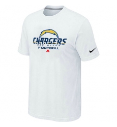 Nike Los Angeles Chargers Critical Victory NFL T-Shirt - White