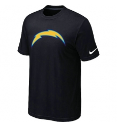 Nike Los Angeles Chargers Sideline Legend Authentic Logo Dri-FIT NFL T-Shirt - Black