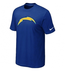 Nike Los Angeles Chargers Sideline Legend Authentic Logo Dri-FIT NFL T-Shirt - Blue