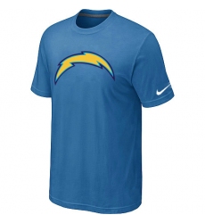 Nike Los Angeles Chargers Sideline Legend Authentic Logo Dri-FIT NFL T-Shirt - Light Blue