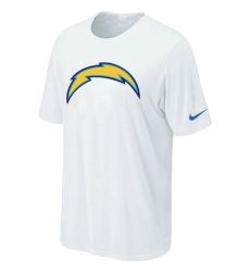 Nike Los Angeles Chargers Sideline Legend Authentic Logo Dri-FIT NFL T-Shirt - White