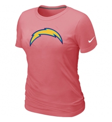 Nike Los Angeles Chargers Women's Legend Logo Dri-FIT NFL T-Shirt - Pink