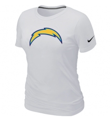 Nike Los Angeles Chargers Women's Legend Logo Dri-FIT NFL T-Shirt - White