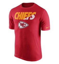 NFL Men's Kansas City Chiefs Nike Red Legend Staff Practice Performance T-Shirt