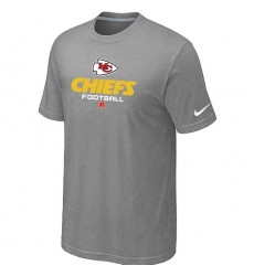 Nike Kansas City Chiefs Critical Victory NFL T-Shirt - Grey