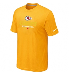 Nike Kansas City Chiefs Critical Victory NFL T-Shirt - Yellow