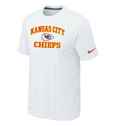 Nike Kansas City Chiefs Heart & Soul NFL T-Shirt - White