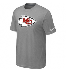 Nike Kansas City Chiefs Sideline Legend Authentic Logo Dri-FIT NFL T-Shirt - Light Grey