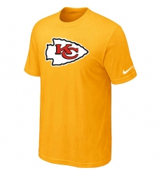 Nike Kansas City Chiefs Sideline Legend Authentic Logo Dri-FIT NFL T-Shirt - Yellow