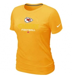 Nike Kansas City Chiefs Women's Critical Victory NFL T-Shirt - Gold