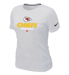 Nike Kansas City Chiefs Women's Critical Victory NFL T-Shirt - White