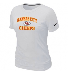 Nike Kansas City Chiefs Women's Heart & Soul NFL T-Shirt - White