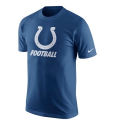 NFL Indianapolis Colts Nike Facility T-Shirt - Royal Blue