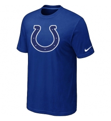 Nike Indianapolis Colts Sideline Legend Authentic Logo Dri-FIT NFL T-Shirt - Blue