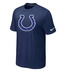 Nike Indianapolis Colts Sideline Legend Authentic Logo Dri-FIT NFL T-Shirt - Dark Blue