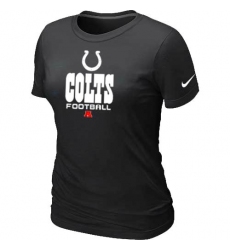 Nike Indianapolis Colts Women's Critical Victory NFL T-Shirt - Black