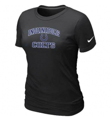 Nike Indianapolis Colts Women's Heart & Soul NFL T-Shirt - Black