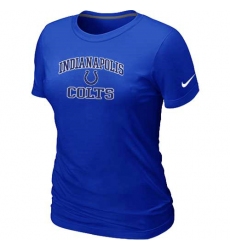 Nike Indianapolis Colts Women's Heart & Soul NFL T-Shirt - Blue