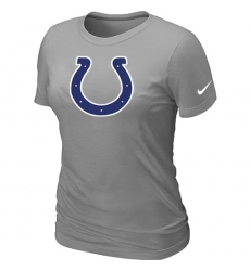 Nike Indianapolis Colts Women's Legend Logo Dri-FIT NFL T-Shirt - Grey