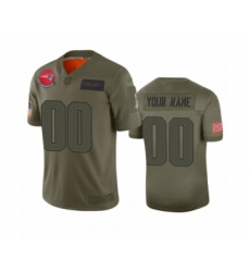 Youth New England Patriots Customized Camo 2019 Salute to Service Limited Jersey