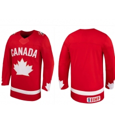 MEN'S TEAM CANADA ADULT RED CUSTOM HOCKEY JERSEY