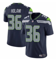 Youth Seattle Seahawks #36 George Holani Navy Vapor Limited Stitched Football Jersey