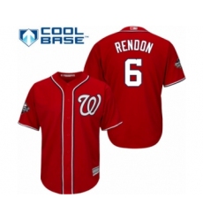 Youth Washington Nationals #7 Trea Turner Authentic Grey Road Cool Base 2019 World Series Bound Baseball Jersey