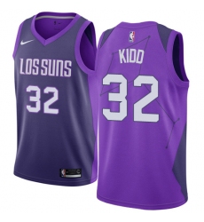 Youth Nike Phoenix Suns #32 Jason Kidd Swingman Purple NBA Jersey - City Edition