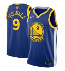Men's Nike Golden State Warriors #9 Andre Iguodala Swingman Royal Blue Road 2018 NBA Finals Bound NBA Jersey - Icon Edition