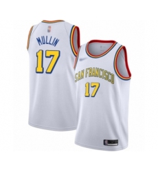 Youth Golden State Warriors #17 Chris Mullin Swingman White Hardwood Classics Basketball Jersey - San Francisco Classic Edition