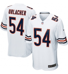 Men's Nike Chicago Bears #54 Brian Urlacher Game White NFL Jersey