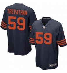 Men's Nike Chicago Bears #59 Danny Trevathan Game Navy Blue Alternate NFL Jersey