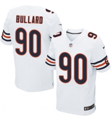 Men's Nike Chicago Bears #90 Jonathan Bullard Elite White NFL Jersey
