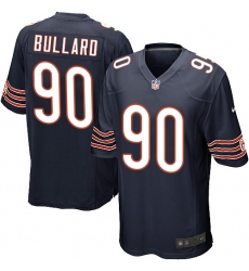 Men's Nike Chicago Bears #90 Jonathan Bullard Game Navy Blue Team Color NFL Jersey