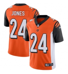 Men's Nike Cincinnati Bengals #24 Adam Jones Vapor Untouchable Limited Orange Alternate NFL Jersey