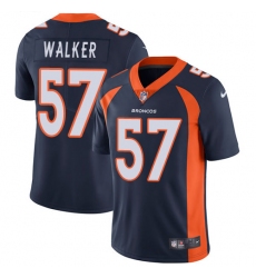 Men's Nike Denver Broncos #57 Demarcus Walker Navy Blue Alternate Vapor Untouchable Limited Player NFL Jersey