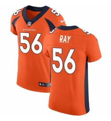 Men's Nike Denver Broncos #56 Shane Ray Orange Team Color Vapor Untouchable Elite Player NFL Jersey
