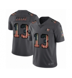 Men's Tampa Bay Buccaneers #13 Mike Evans Limited Black USA Flag 2019 Salute To Service Football Jersey Men's Tampa Bay Buccaneers #13 Mike Evans Limited Black USA Flag 2019 Salute To Service Football Jersey