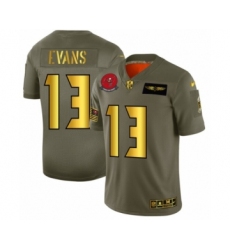 Men's Tampa Bay Buccaneers #13 Mike Evans Limited Olive Gold 2019 Salute to Service Football Jersey Men's Tampa Bay Buccaneers #13 Mike Evans Limited Olive Gold 2019 Salute to Service Football Jersey