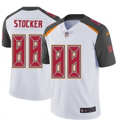 Men's Nike Tampa Bay Buccaneers #88 Luke Stocker White Vapor Untouchable Limited Player NFL Jersey