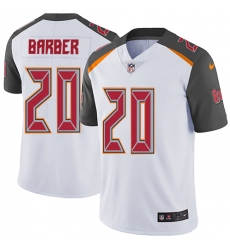 Youth Nike Tampa Bay Buccaneers #20 Ronde Barber White Vapor Untouchable Limited Player NFL Jersey