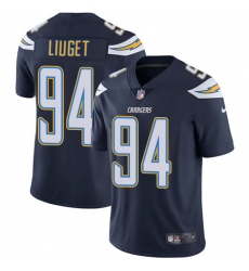 Youth Nike Los Angeles Chargers #94 Corey Liuget Navy Blue Team Color Vapor Untouchable Limited Player NFL Jersey