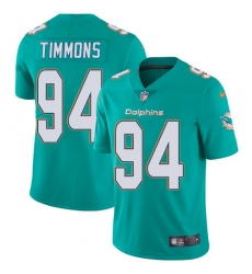 Youth Nike Miami Dolphins #94 Lawrence Timmons Aqua Green Team Color Vapor Untouchable Limited Player NFL Jersey
