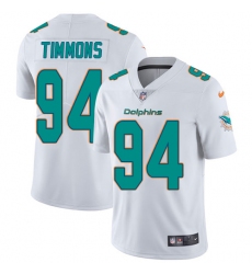 Youth Nike Miami Dolphins #94 Lawrence Timmons Elite White NFL Jersey